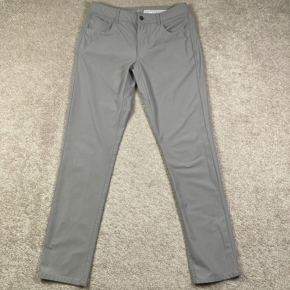 Johnnie-O Prep-Formance Pants Men's 30x32 Gray Stretch Performance JMPA1450 - Picture 2 of 12